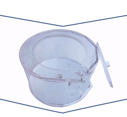 Magnetic Glass Storage Container with Airtight Silicone Lid