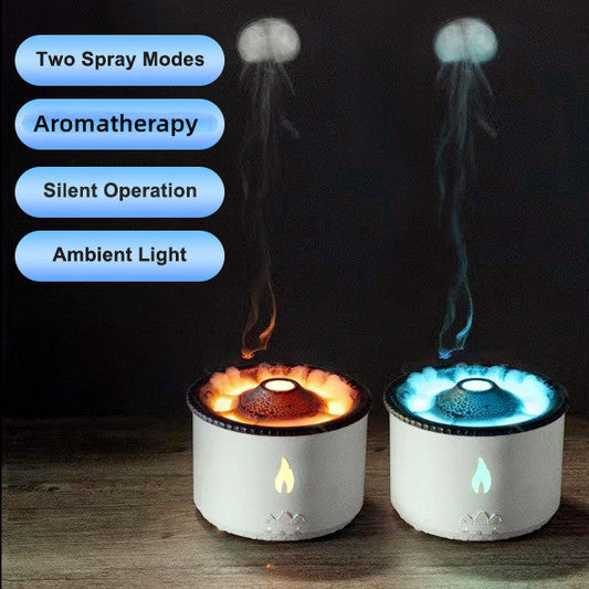 Compact Aromatherapy Diffuser with Ambient Light