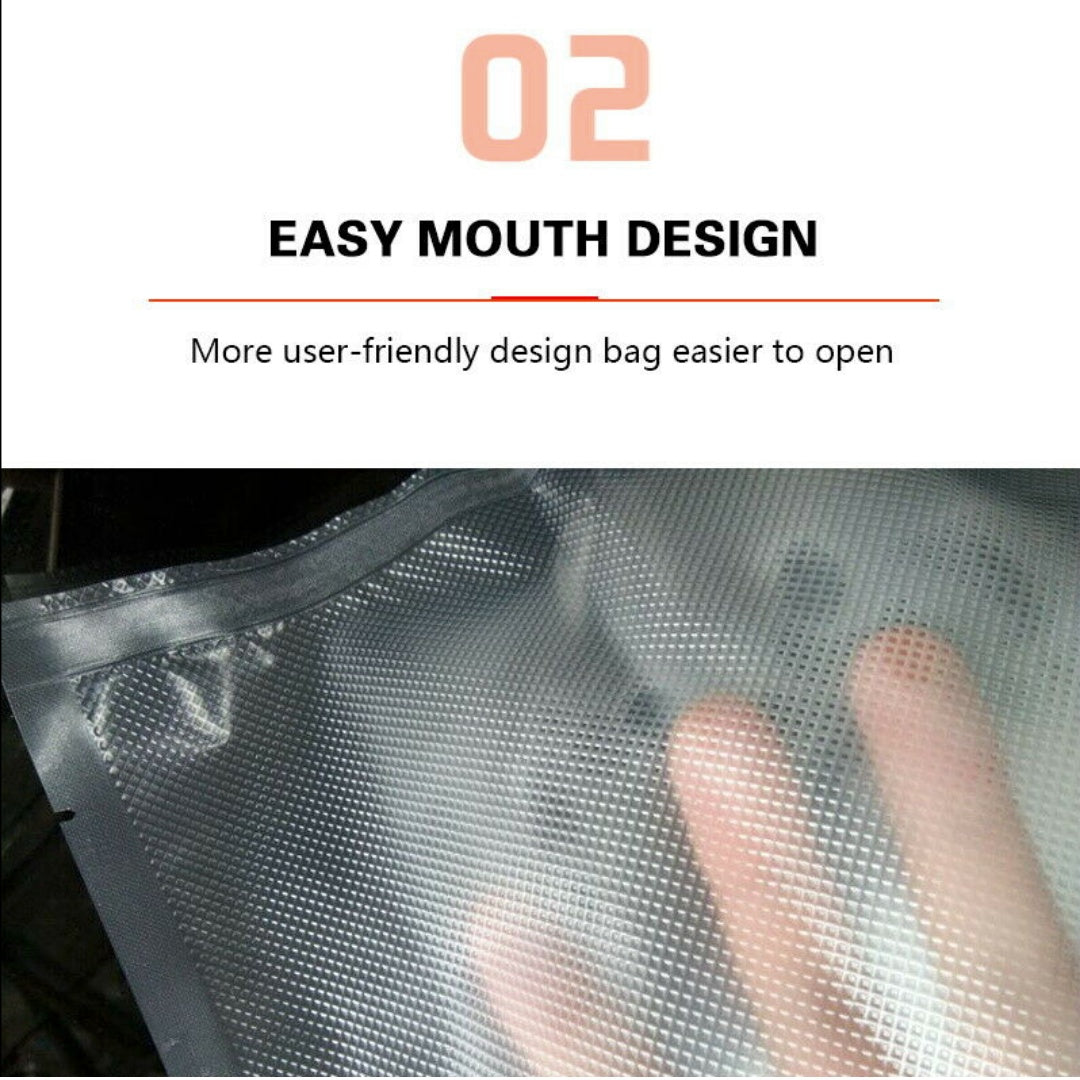Eco-Friendly Reusable Vacuum Sealer Bags for Sustainable Food Storage