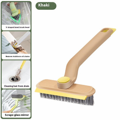 Eco-Friendly Narrow Scrub Brush for Targeted Cleaning