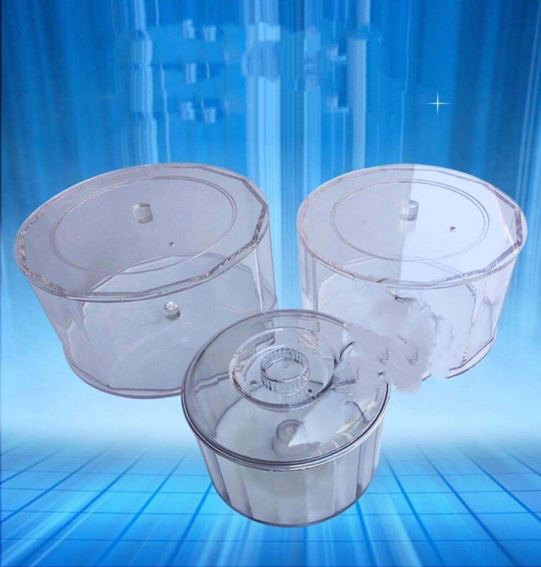 Magnetic Glass Storage Container with Airtight Silicone Lid