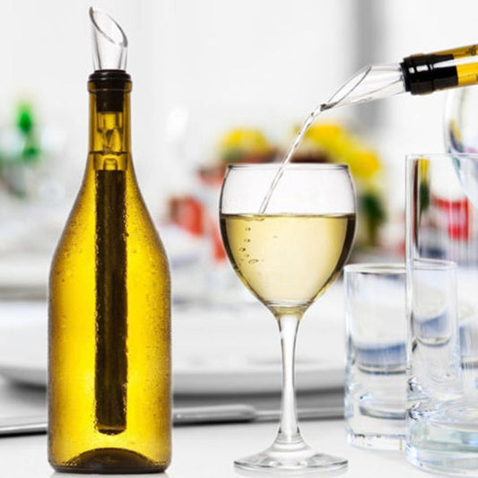 Wine Chiller Stick with Pour Spout - Eco-Friendly Wine Accessory