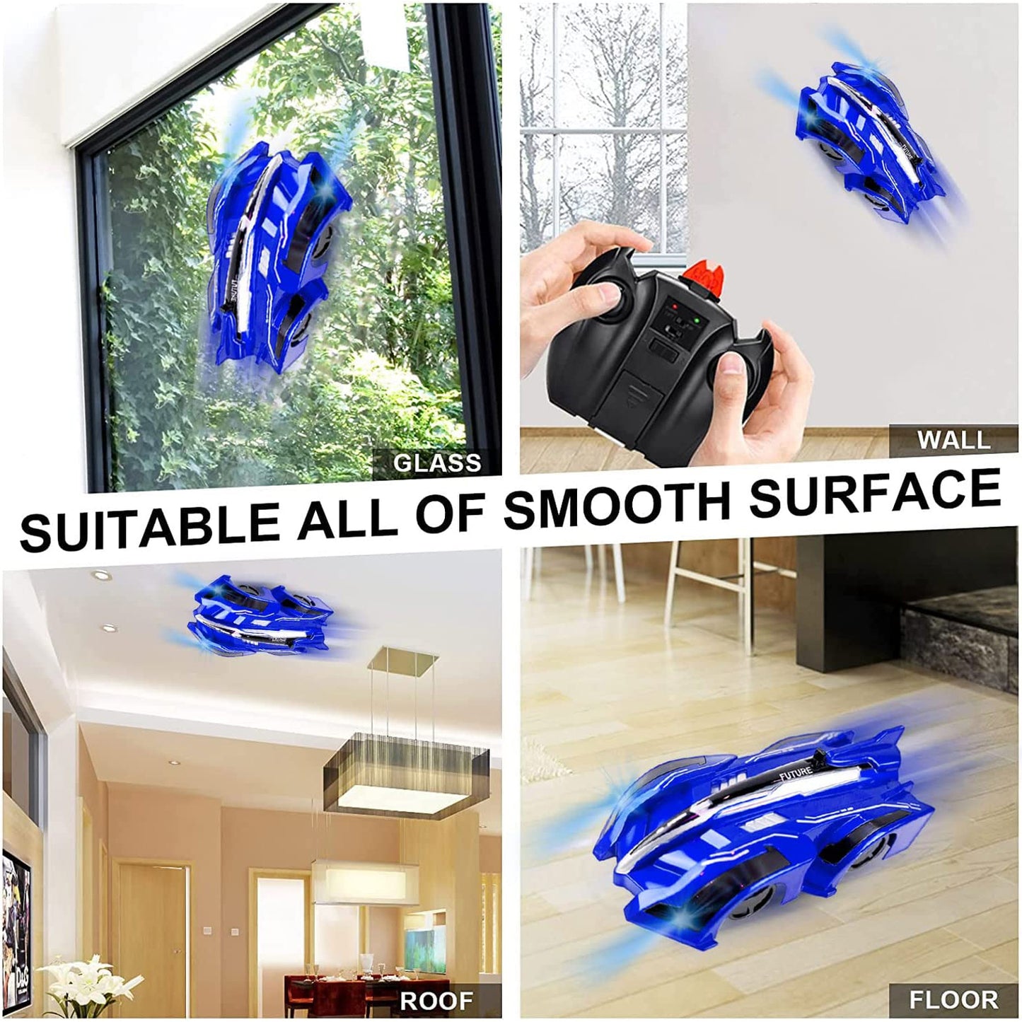 Kidwala Wall Climber car 360° Rotating