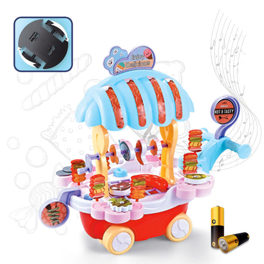 Kidwala BBQ music trolley food truck