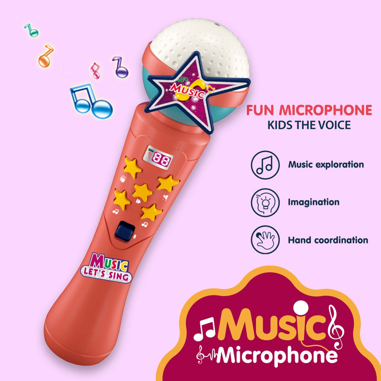 Kidwala Kids Karaoke Microphone