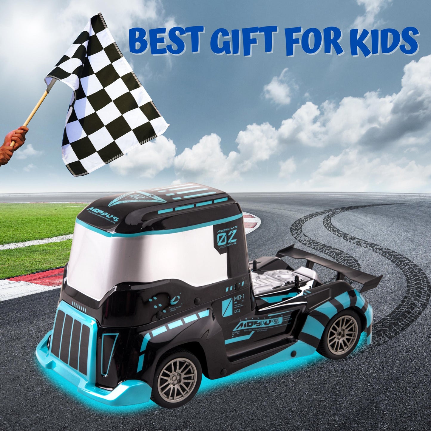 FITTO High Speed RC Truck for Boy