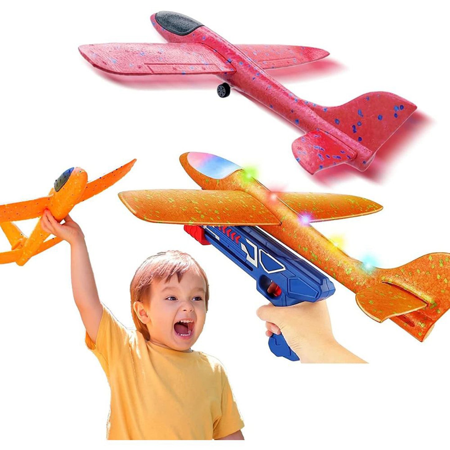 FITTO Foam Plane Glider - Hand-Throw