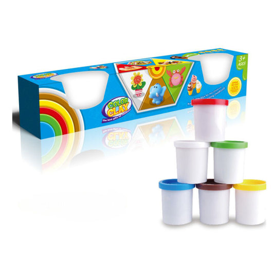 FITTO Clay Dough Back to School  Pack of 6