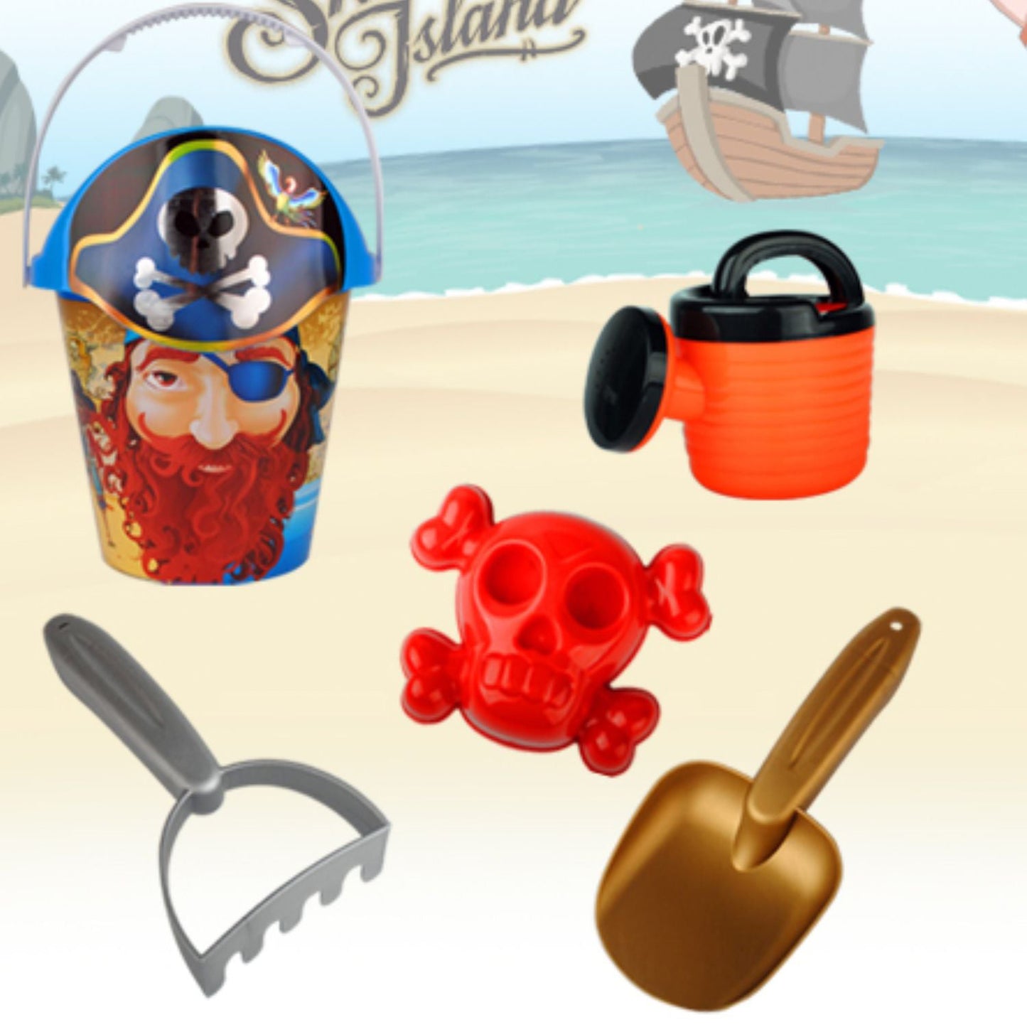 FITTO Plastic Pirate Toy - High-Quality
