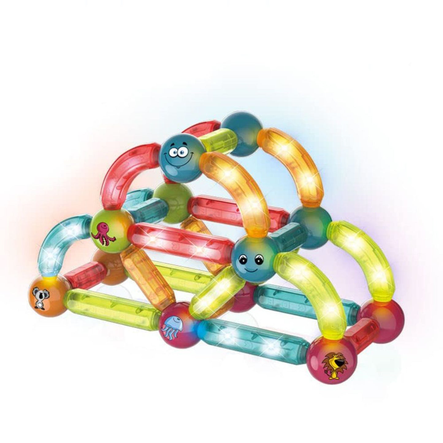 FITTO Magnetic Building Blocks Set 52 Pieces