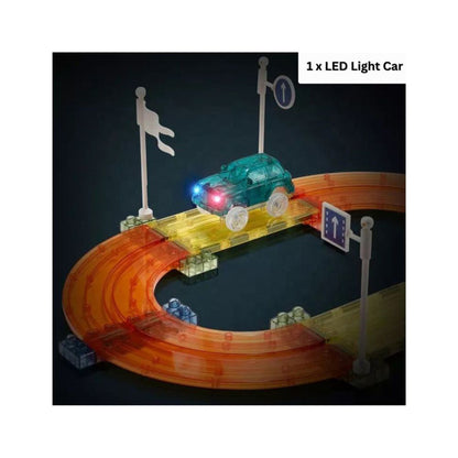 FITTO Magnetic Building Blocks Set 63 Pieces