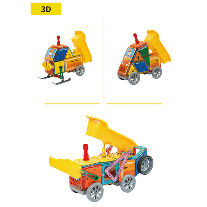 Magical Magnet 65 Blocks Magnetic Toy