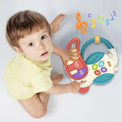 FITTO Piano Bird Musical Toy Interactive